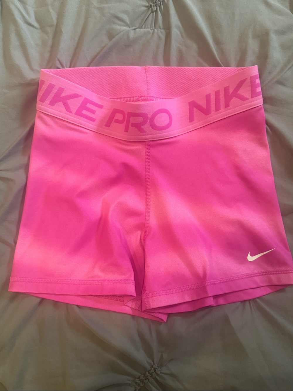 Nike Pink Pro High-Rise Bike Shorts